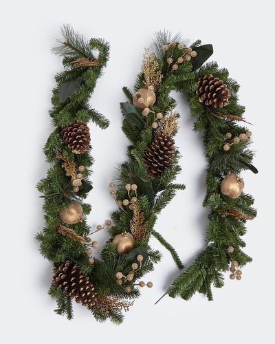 Paul Costelloe Living LED Gold XL Garland
